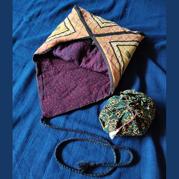 Rabari Hand Embroidered Chaupar Fabric Board Game - image 4